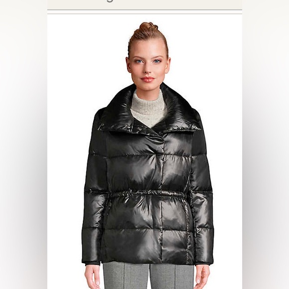 Lands’ End Women's Black Down Puffer Jacket - Picture 7 of 7